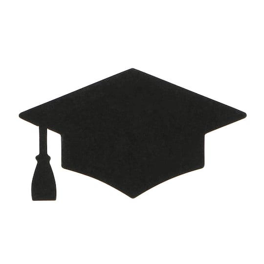 Black Graduation Cap Die Cut Shapes by Recollections&#x2122;, 18ct.